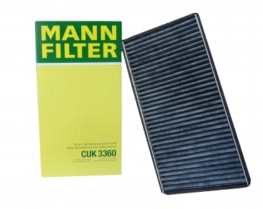 MANN Aktivkohle-Innenraumfilter CUK3360 für Porsche 911, Boxster, Cayman 996 997